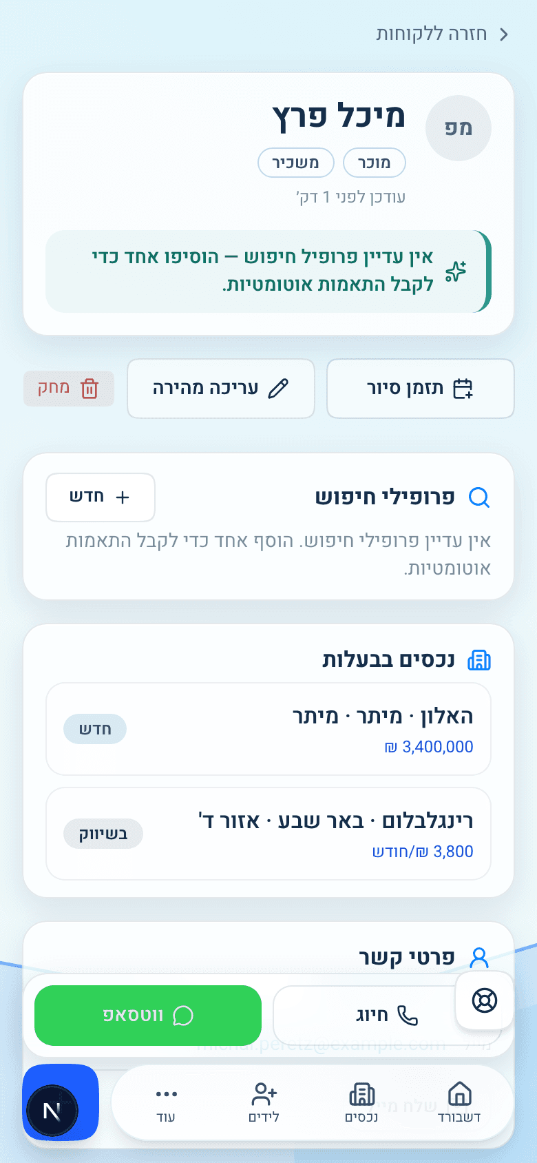 כרטיס לקוח אחד, כל הסיפור